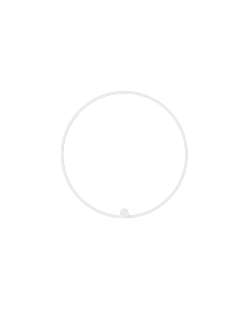 Ring wall lamps - YASKR Ringa L wall lamp 1xLED white WL0116-L-WH White - product kolory-swiatla.pl 2