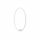 YASKR Kinkiet Ringa L 1xLED biały WL0116-L-WH Biały