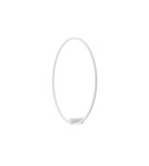 Ring wall lamps - YASKR Ringa L wall lamp 1xLED white WL0116-L-WH White - product 1