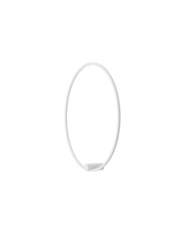 YASKR Ringa L wall lamp 1xLED white WL0116-L-WH White