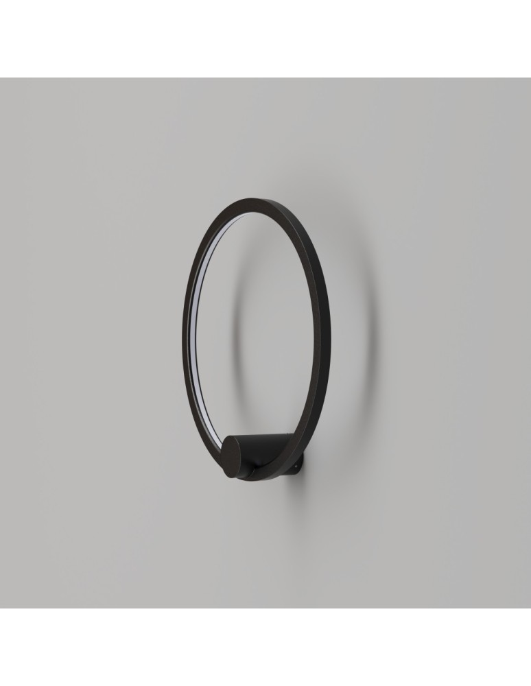 Ring wall lamps - YASKR Ringa S wall lamp 1xLED black WL0116-S-BK Black - product kolory-swiatla.pl 8