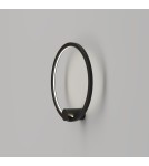Ring wall lamps - YASKR Ringa S wall lamp 1xLED black WL0116-S-BK Black - product 9