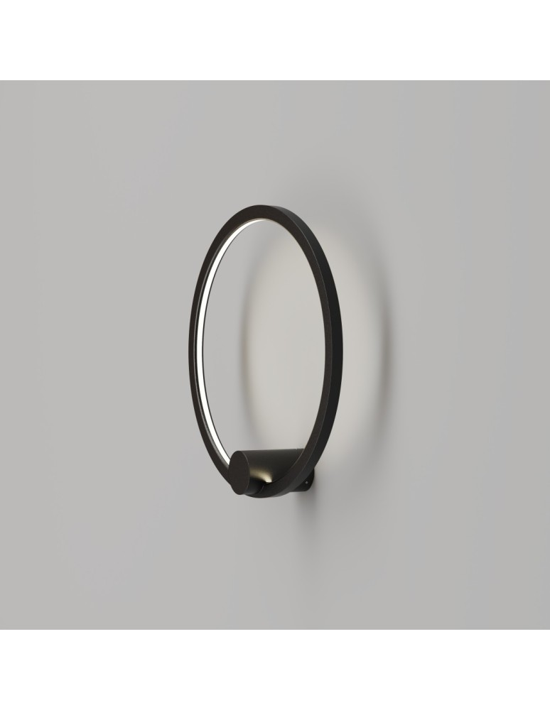 Ring wall lamps - YASKR Ringa S wall lamp 1xLED black WL0116-S-BK Black - product kolory-swiatla.pl 9