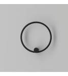 Ring wall lamps - YASKR Ringa S wall lamp 1xLED black WL0116-S-BK Black - product 10