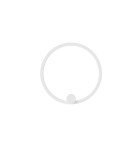 Ring wall lamps - YASKR Ringa S wall lamp 1xLED white WL0116-S-WH White - product 2