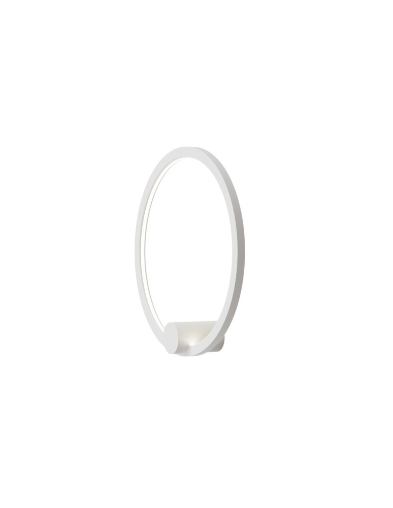 Ring wall lamps - YASKR Ringa S wall lamp 1xLED white WL0116-S-WH White - product kolory-swiatla.pl 3