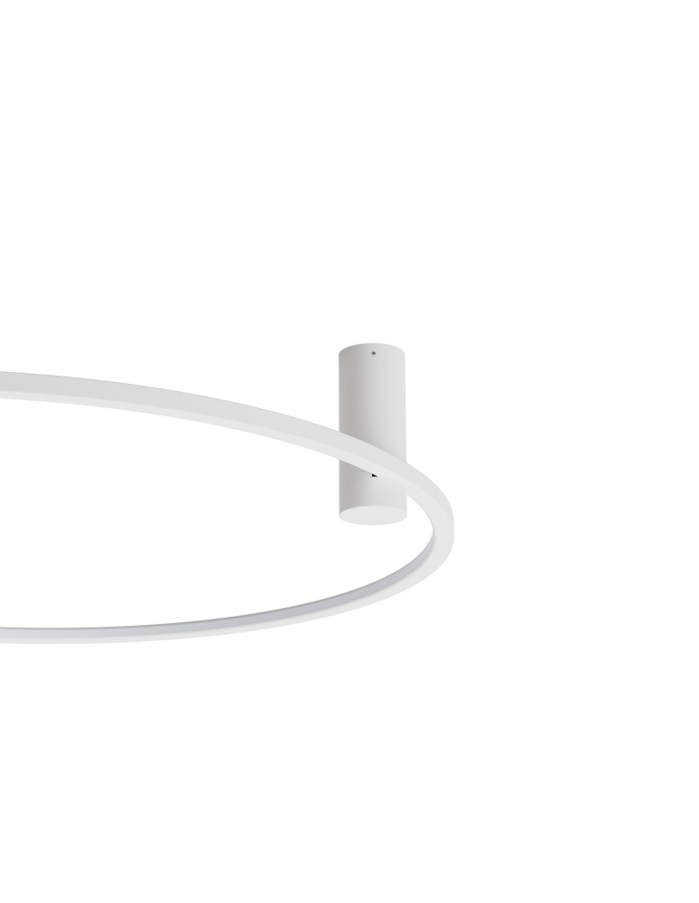 Ring ceiling lamps - YASKR Plafond Ringa L 1xLED white CL0112-L-WH White - product kolory-swiatla.pl 7