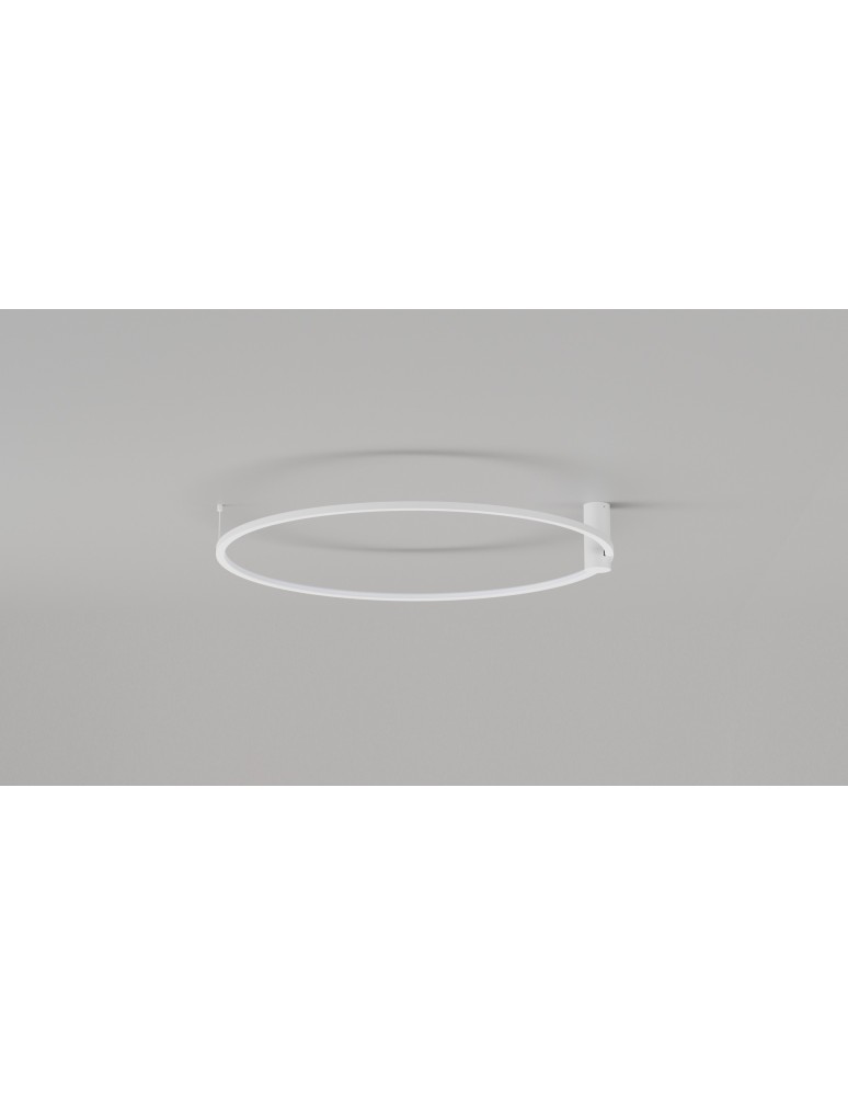 Ring ceiling lamps - YASKR Plafond Ringa L 1xLED white CL0112-L-WH White - product kolory-swiatla.pl 8