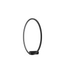 Ring wall lamps - YASKR Wall lamp Ringa M 1xLED black WL0116-M-BK Black - product 7