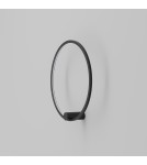 Ring wall lamps - YASKR Wall lamp Ringa M 1xLED black WL0116-M-BK Black - product 9