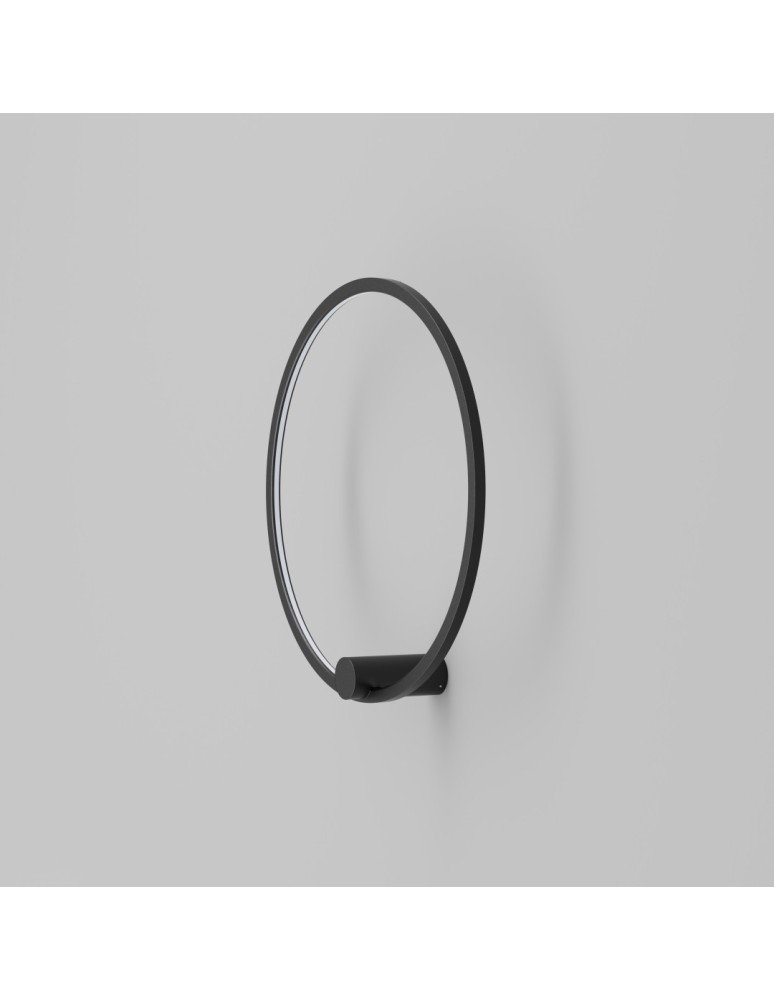 Ring wall lamps - YASKR Wall lamp Ringa M 1xLED black WL0116-M-BK Black - product kolory-swiatla.pl 9