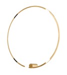 Ring wall lamps - YASKR Wall lamp Ringa L 1xLED gold WL0116-L-GD Gold - product 1