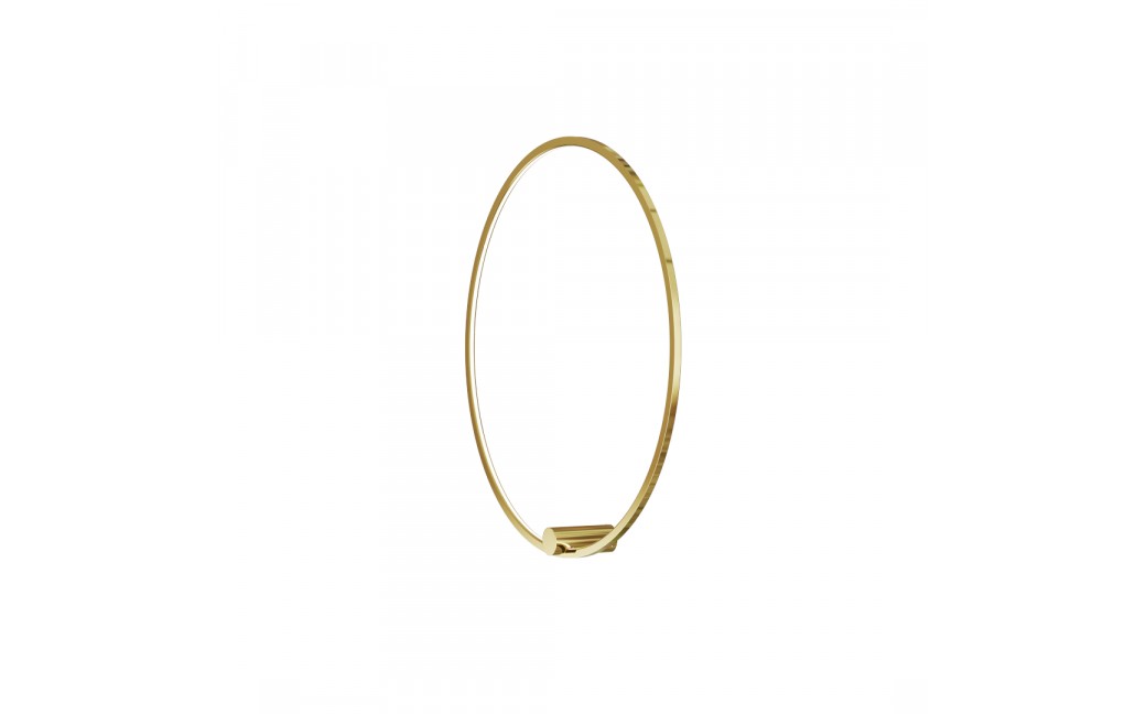 YASKR Kinkiet Ringa L 1xLED złoty WL0116-L-GD Złoty