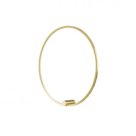 YASKR Kinkiet Ringa L 1xLED złoty WL0116-L-GD Złoty