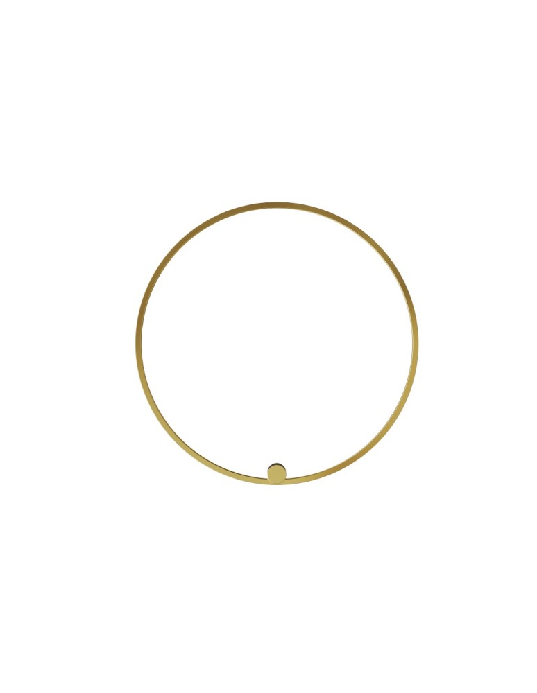 Ring wall lamps - YASKR Wall lamp Ringa L 1xLED gold WL0116-L-GD Gold - product kolory-swiatla.pl 5