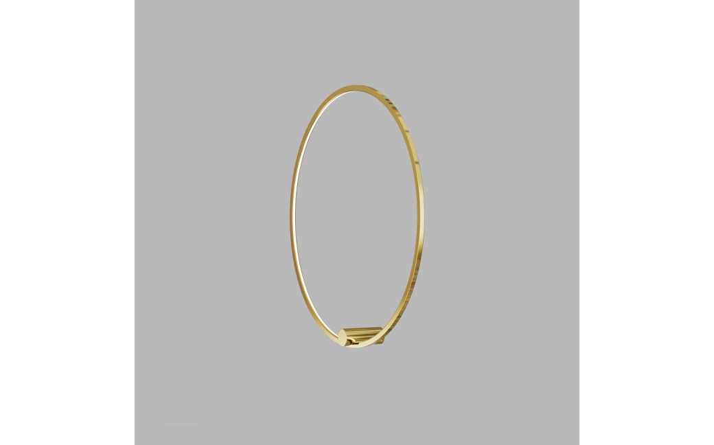 YASKR Kinkiet Ringa L 1xLED złoty WL0116-L-GD Złoty
