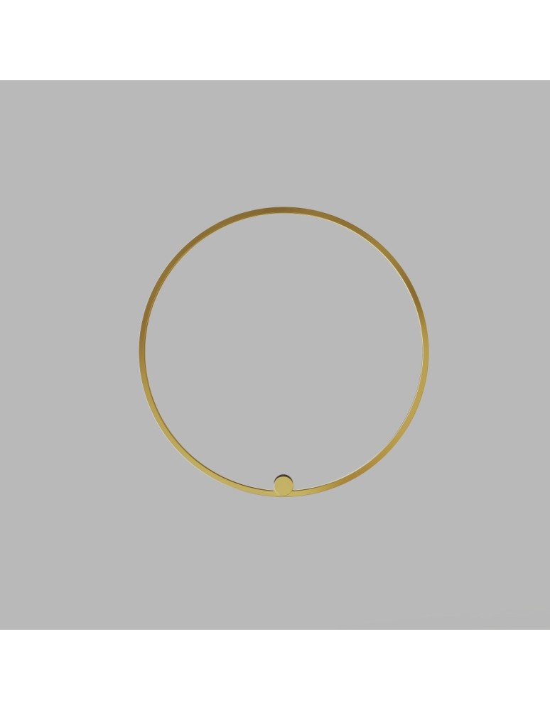 Ring wall lamps - YASKR Wall lamp Ringa L 1xLED gold WL0116-L-GD Gold - product kolory-swiatla.pl 8