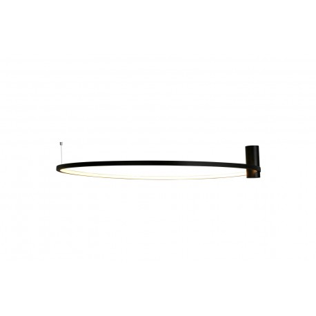 YASKR Plafon Ringa L 1xLED czarny CL0112-L-BK Czarny