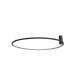 YASKR Plafon Ringa L 1xLED czarny CL0112-L-BK Czarny