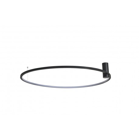 YASKR Plafon Ringa L 1xLED czarny CL0112-L-BK Czarny