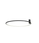 Ring ceiling lamps - YASKR Plafond Ringa L 1xLED black CL0112-L-BK Black - product 1