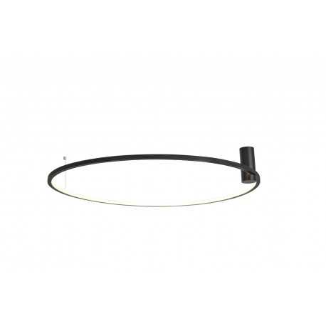 YASKR Plafon Ringa L 1xLED czarny CL0112-L-BK Czarny