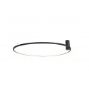 YASKR Plafon Ringa L 1xLED czarny CL0112-L-BK Czarny