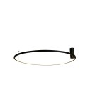 Ring ceiling lamps - YASKR Plafond Ringa L 1xLED black CL0112-L-BK Black - product 5