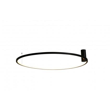 YASKR Plafon Ringa L 1xLED czarny CL0112-L-BK Czarny