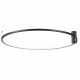 YASKR Plafon Ringa L 1xLED czarny CL0112-L-BK Czarny