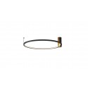 YASKR Plafon Ringa M 1xLED czarny CL0112-M-BK Czarny
