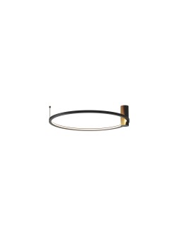 YASKR Plafond Ringa M 1xLED black CL0112-M-BK Black