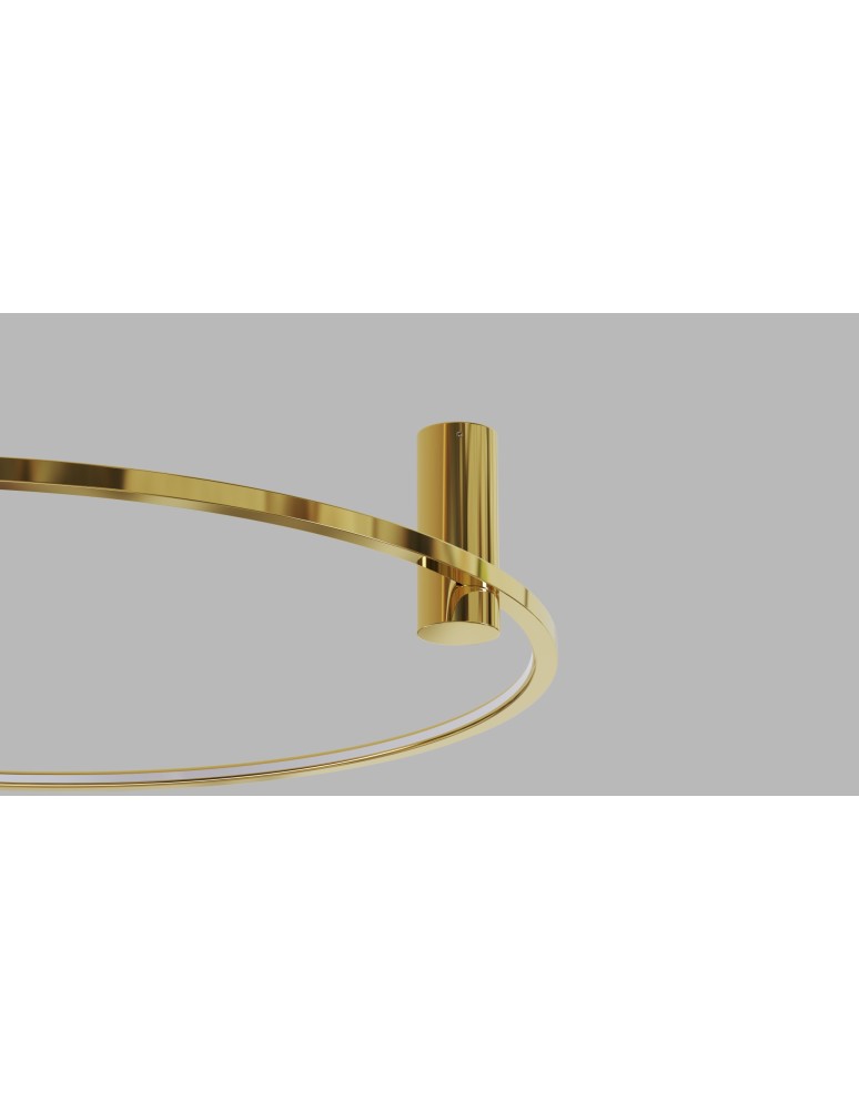 Ring ceiling lamps - YASKR Plafond Ringa L 1xLED Gold CL0112-L-GD Gold - product kolory-swiatla.pl 12