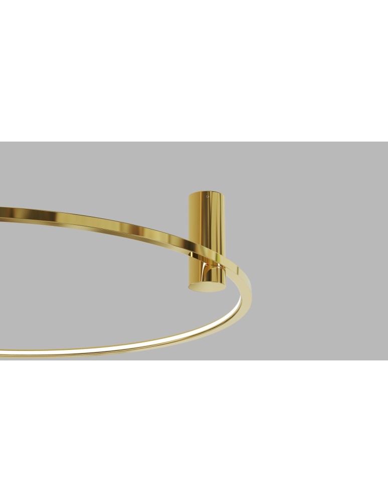 Ring ceiling lamps - YASKR Plafond Ringa L 1xLED Gold CL0112-L-GD Gold - product kolory-swiatla.pl 13