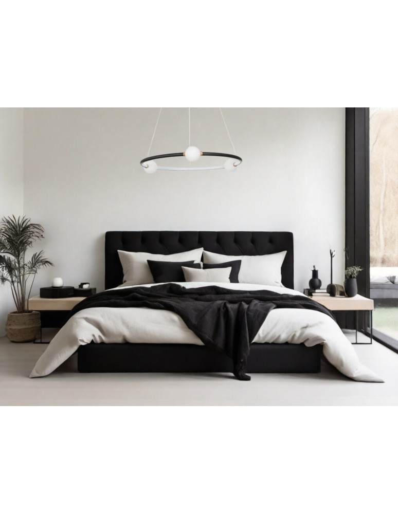 Designer pendant lamps - Luces Exclusivas FRIA Pendant LED 36W 2036lm 3000K Dimmable black LE41392. - product kolory-swiatla.pl 4