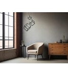 LED pendant lamps - Luces Exclusivas REUS Pendant LED 110W 8250lm 3000K Dimmable matte black LE41464 - product 3