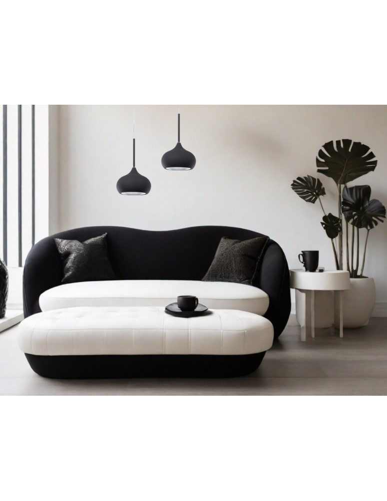 Lampy wiszące - Luces Exclusivas CHACAO Wisząca 1xE14 LED czarny mat LE41968 - produkt kolory-swiatla.pl 3