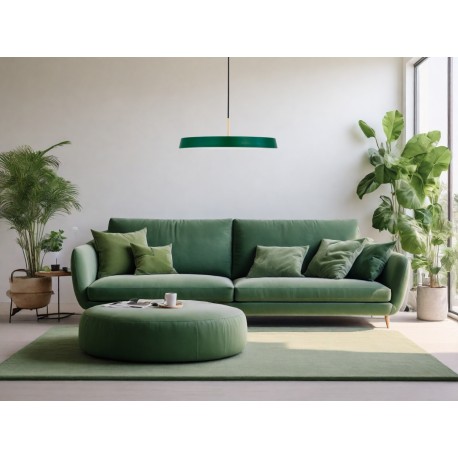 Luces Exclusivas CORUNA Wisząca LED 41W 2693lm 3000K zielony mat LE41975