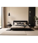 Pendant lamps - Luces Exclusivas MORENO Pendant 1xE14 LED black/natural wood LE42106 - product 3