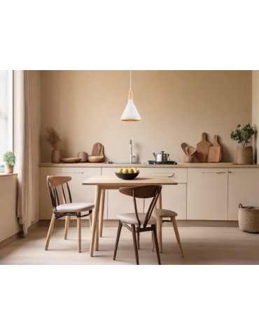 Luces Exclusivas MURCIA Pendant 1xE27 LED white LE42108 - product 2