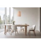 Boho pendant lamps - Luces Exclusivas PALMAR Pendant 1xE27 LED natural bamboo LE42123 - product 3