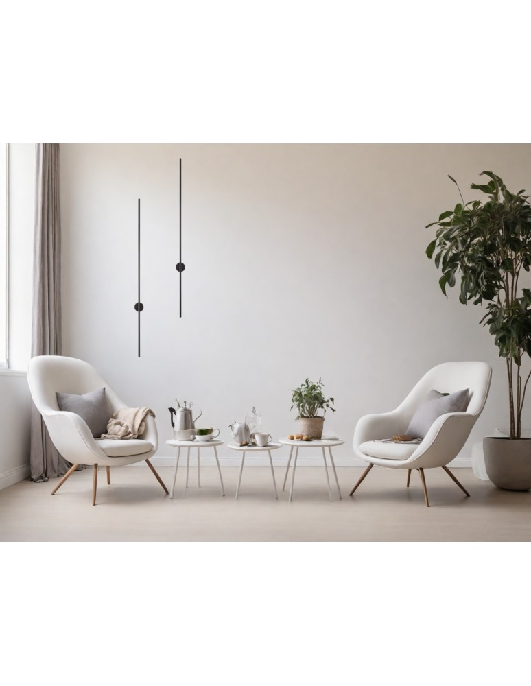 Wall lamps - Luces Exclusivas TUNJA Wall-mounted Modern Black 1xLED max 20W 3000K LE42606 - product kolory-swiatla.pl 7