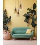 Pendant lamps - Luces Exclusivas BONAO Pendant Modern Black 3xΕ27 max 12W LE42643 - product 7