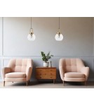 Pendant lamps - Luces Exclusivas BANES Pendant Modern gold and gold shades 1xΕ27 max 12W LE42653 - product 7