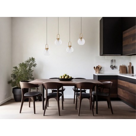Luces Exclusivas BANES Wisząca Nowoczesna złoty i odcienie złota 4xΕ27 max 12W LE42654