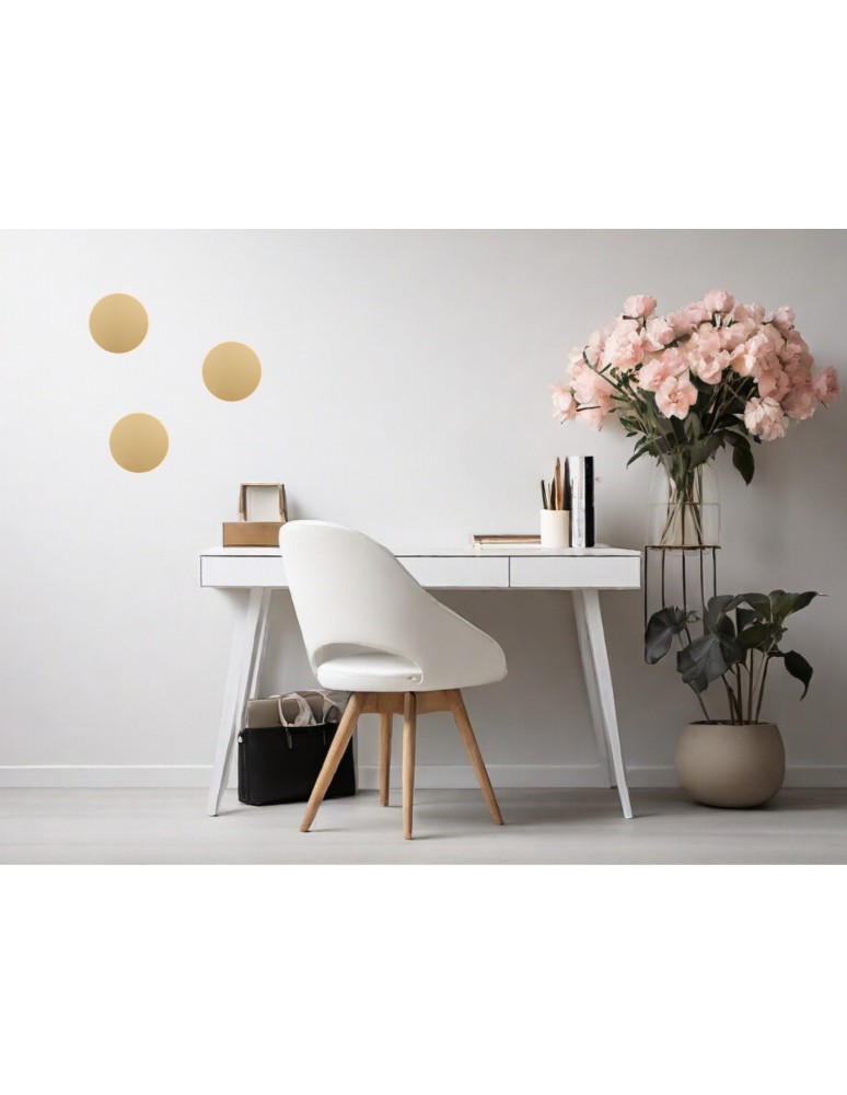 Wall lamps - Luces Exclusivas CHICA Wall-mounted Modern Gold and gold shades 1xLED max 20.5W 3000K LE42669 - product kolory-swiatla.pl 6