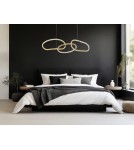 Lampy wiszące - Luces Exclusivas CELAYA Wisząca Nowoczesna złoty i odcienie złota 1xLED max 40W 3000K LE42759 - produkt 6