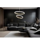 Pendant lamps - Luces Exclusivas AMECA Pendant Modern Gold and Gold Shades 1xLED max 41,5W 3000K LE42818 - product 5