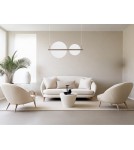 Pendant lamps - Luces Exclusivas TONALA Pendant Modern brown and shades of brown 1xLED max 42W 3000K LE42825 - product 3