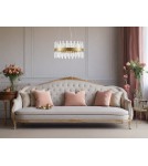 Pendant lamps - Luces Exclusivas CHOLULA Pendant Modern gold and gold shades 6xG9 max 35W LE42908 - product 5